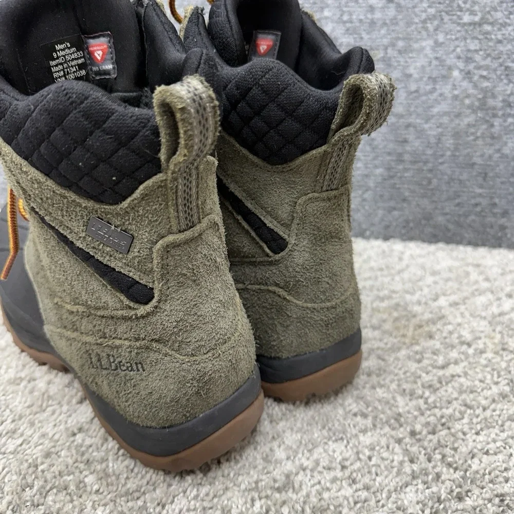 LL Bean Tea‎ 2.5 chaser boots Men's size 9 Medium 71341 waterproof